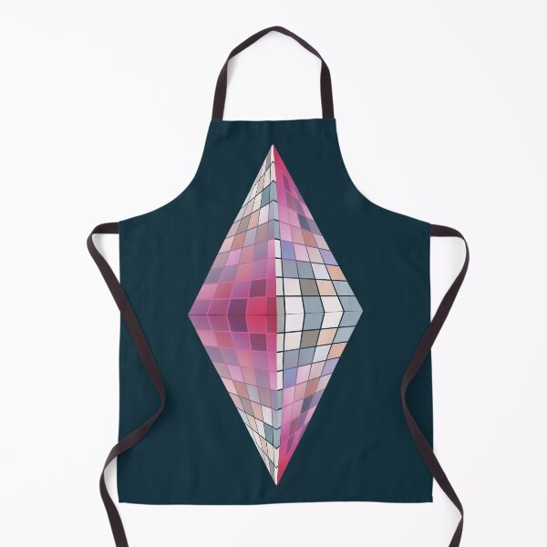 Item preview, Geometric Shape Pink Diamond, pyramid for Geometry Lovers designed and sold by IngaDesign.