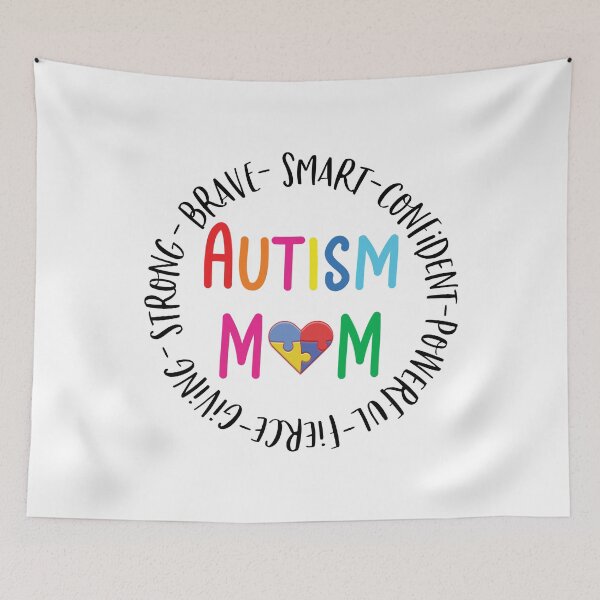 Item preview, Autism Mom - Autism Awareness designed and sold by FirstTouch.