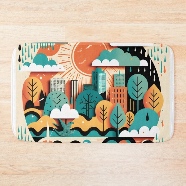 Item preview, Abstract Climate - Rainy Day designed and sold by AgitProPrints.