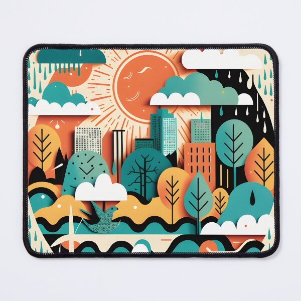 Item preview, Abstract Climate - Rainy Day designed and sold by AgitProPrints.