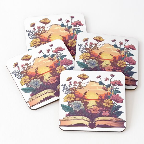 Item preview, flowers growing from book  designed and sold by thadieWorks.