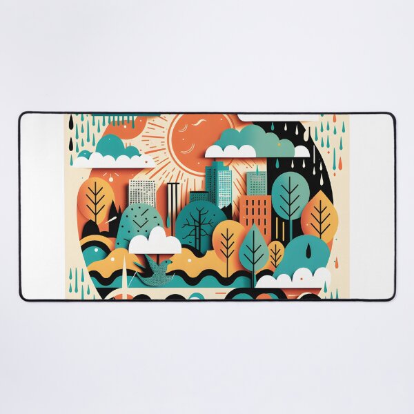 Item preview, Abstract Climate - Rainy Day designed and sold by AgitProPrints.