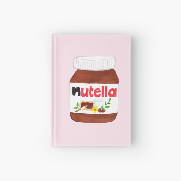 Nutella Forever | Graphic | Pink Hardcover Journal