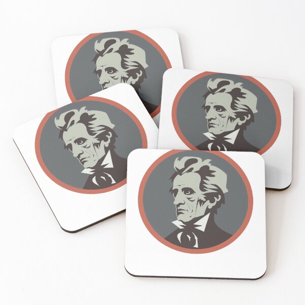 Item preview, Patriotic Portrait of President Andrew Jackson  designed and sold by The Junto Shop.