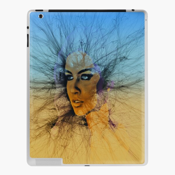 Look Into My Eyes Sky iPad Skin