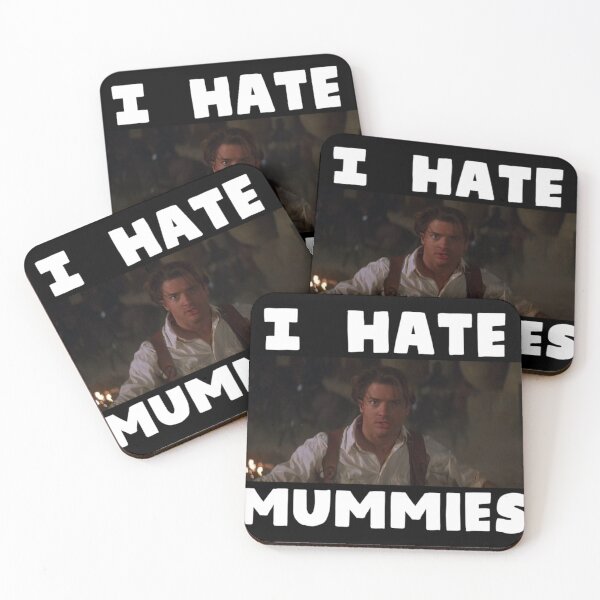 Item preview, I Hate Mummies   designed and sold by CanvasAndCre.
