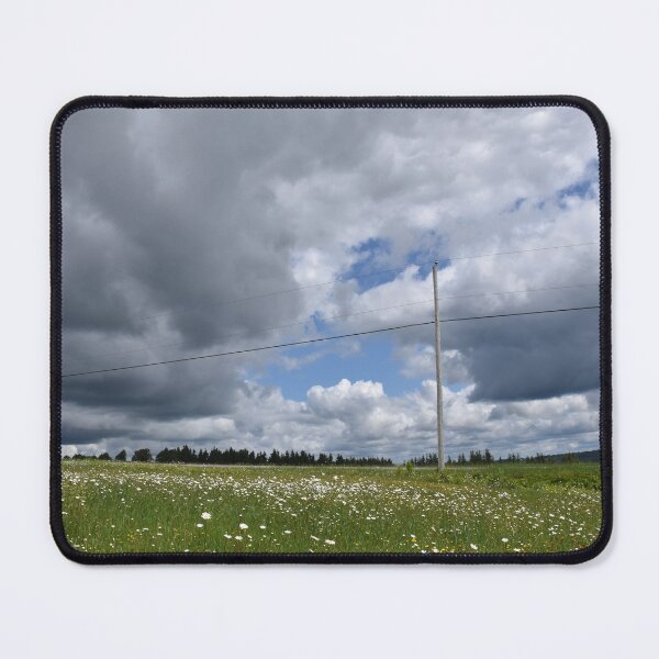 Item preview, A field in bloom under a summer sky designed and sold by Claude Laprise.