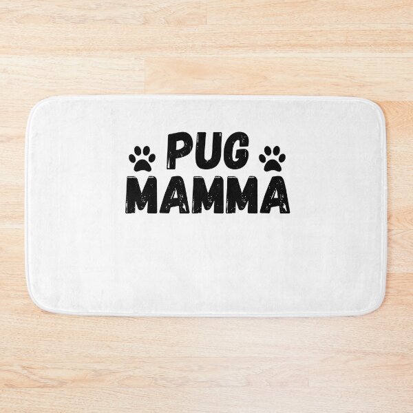 Item preview, Pug Mamma, pug dog quote, pug mummy, pug momma designed and sold by Doggymadness.