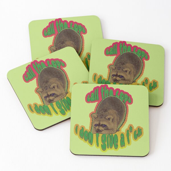 Item preview, call the cops, idgaf raccoon designed and sold by gaerss.
