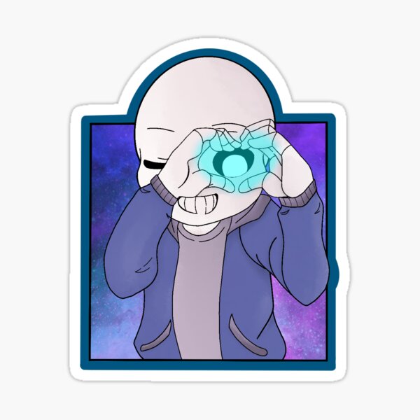 Undertale Sans Sticker for Sale by Constance Cartwright