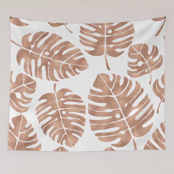 Item preview, Rose gold fern leaves designed and sold by peggieprints.