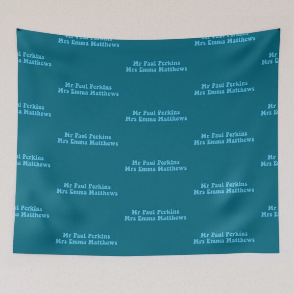 Item preview, Mr Paul Perkins & Mrs Emma Matthews designed and sold by TheDayisOurs.