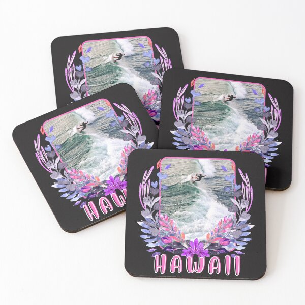 Item preview, VINTAGE HAWAII SURFING LABEL designed and sold by starfishstuff.