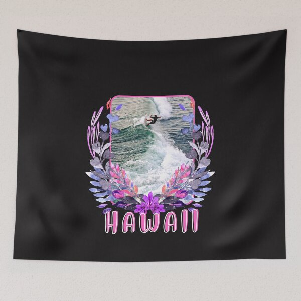 Item preview, VINTAGE HAWAII SURFING LABEL designed and sold by starfishstuff.