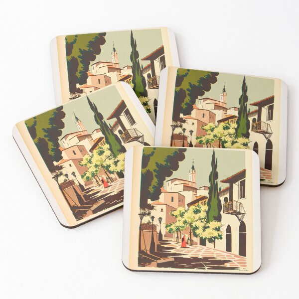 Item preview, Granada Street Scene designed and sold by Heritage Print Co.