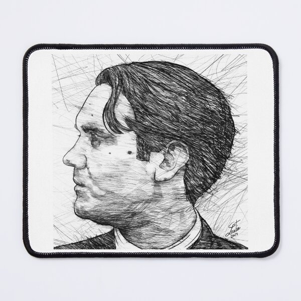 Item preview, FEDERICO GARCIA LORCA pencil portrait .2 designed and sold by lautir.