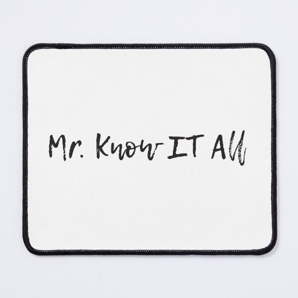 Item preview, Mr know IT All designed and sold by Brian Vegas.
