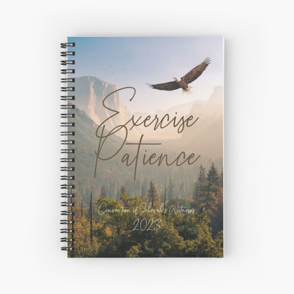 EXERCISE PATIENCE (EAGLE) Spiral Notebook