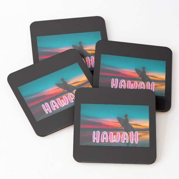 Item preview,  VINTAGE HAWAII SURFING LABEL designed and sold by starfishstuff.