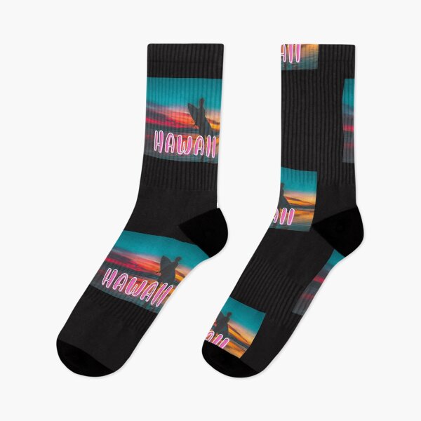 Item preview,  VINTAGE HAWAII SURFING LABEL designed and sold by starfishstuff.