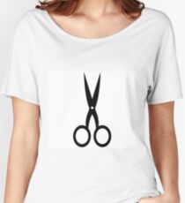 scissors Women's Relaxed Fit T-Shirt
