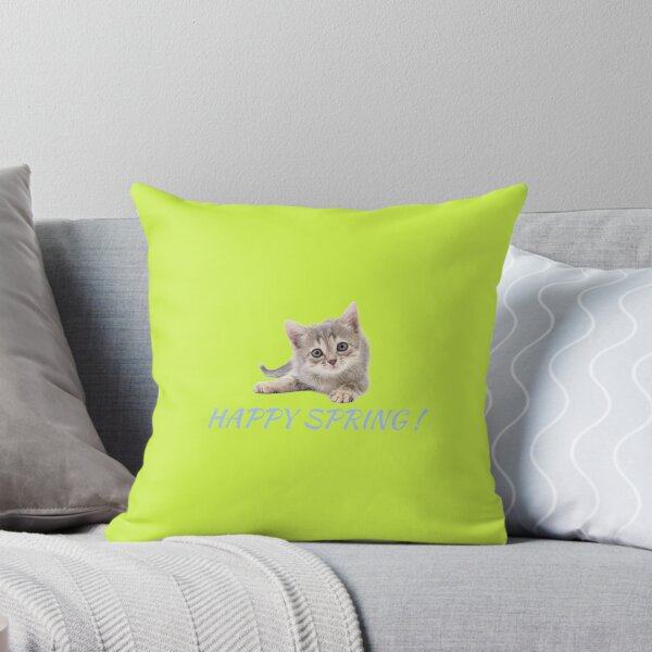 Item preview, HAPPY KITTEN SPRING ! designed and sold by TechLaughs.