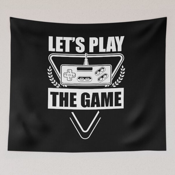 Item preview, LET'S PLAY THE GAME designed and sold by SticerOcean.