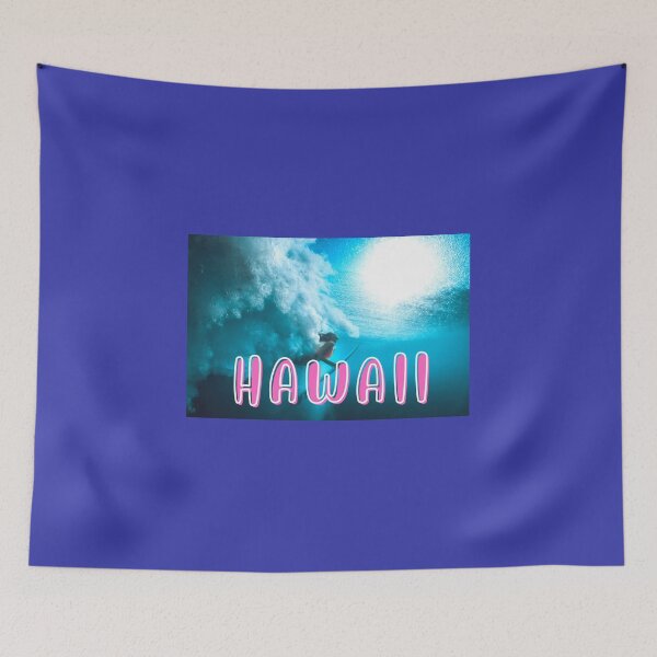 Item preview,   VINTAGE HAWAII SURFING LABEL designed and sold by starfishstuff.