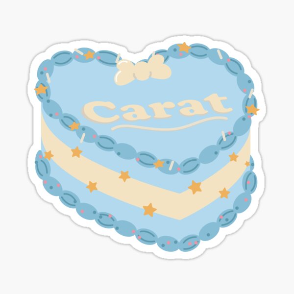 Seventeen Cake Sticker