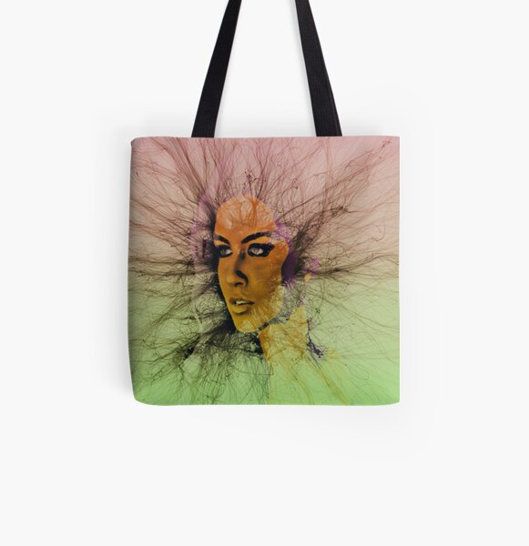 Look Into My Eyes Fresh All Over Print Tote Bag