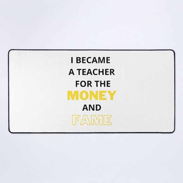 Item preview, Funny Teacher Design designed and sold by NerdyFancies.