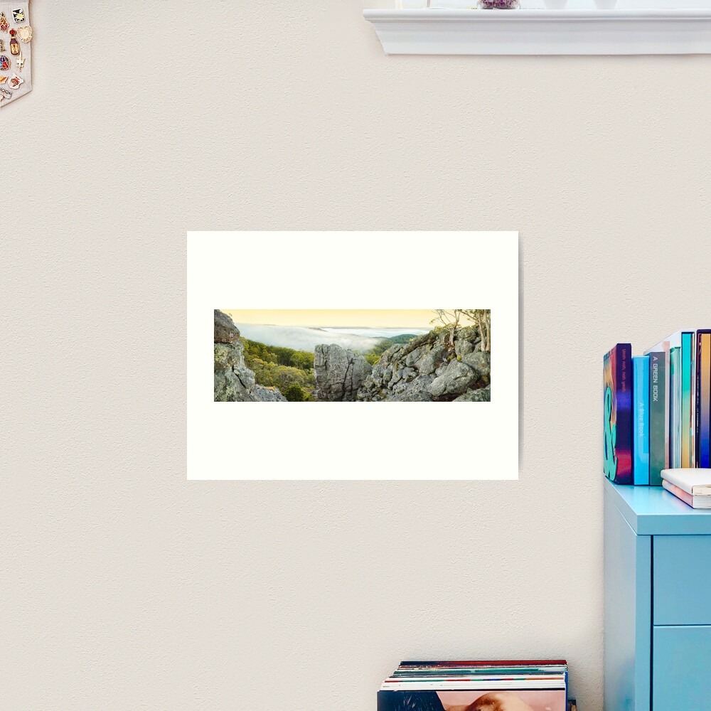 Mount Macedon Dawn, Victoria, Australia Art Print