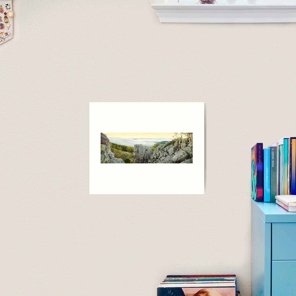 Mount Macedon Dawn, Victoria, Australia Art Print
