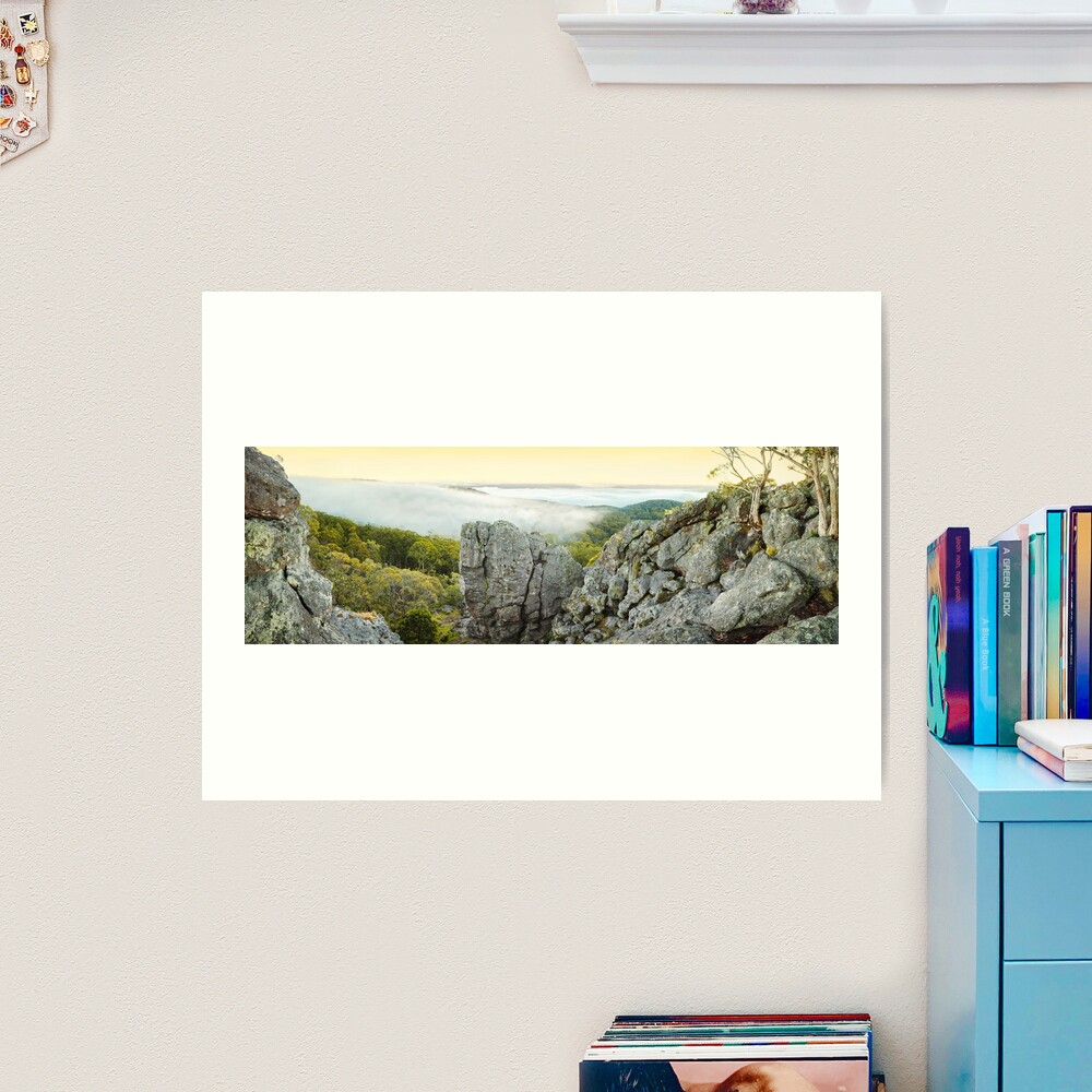 Mount Macedon Dawn, Victoria, Australia Art Print