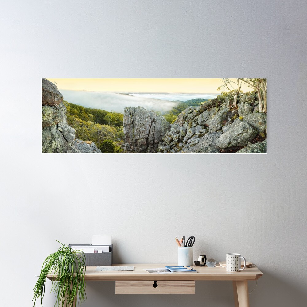 Mount Macedon Dawn, Victoria, Australia Poster