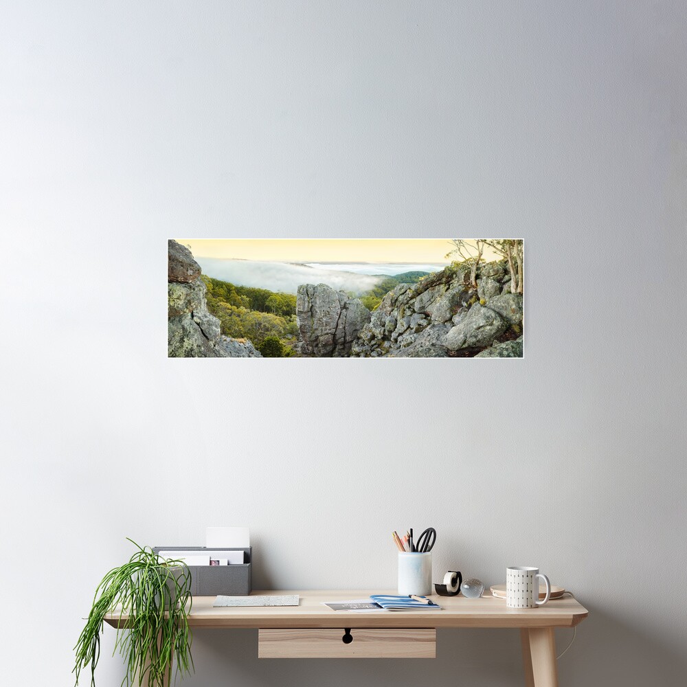 Mount Macedon Dawn, Victoria, Australia Poster