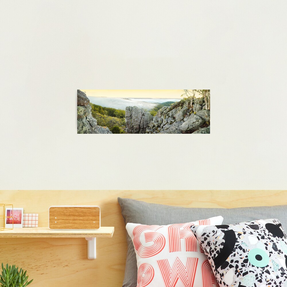 Mount Macedon Dawn, Victoria, Australia Photographic Print