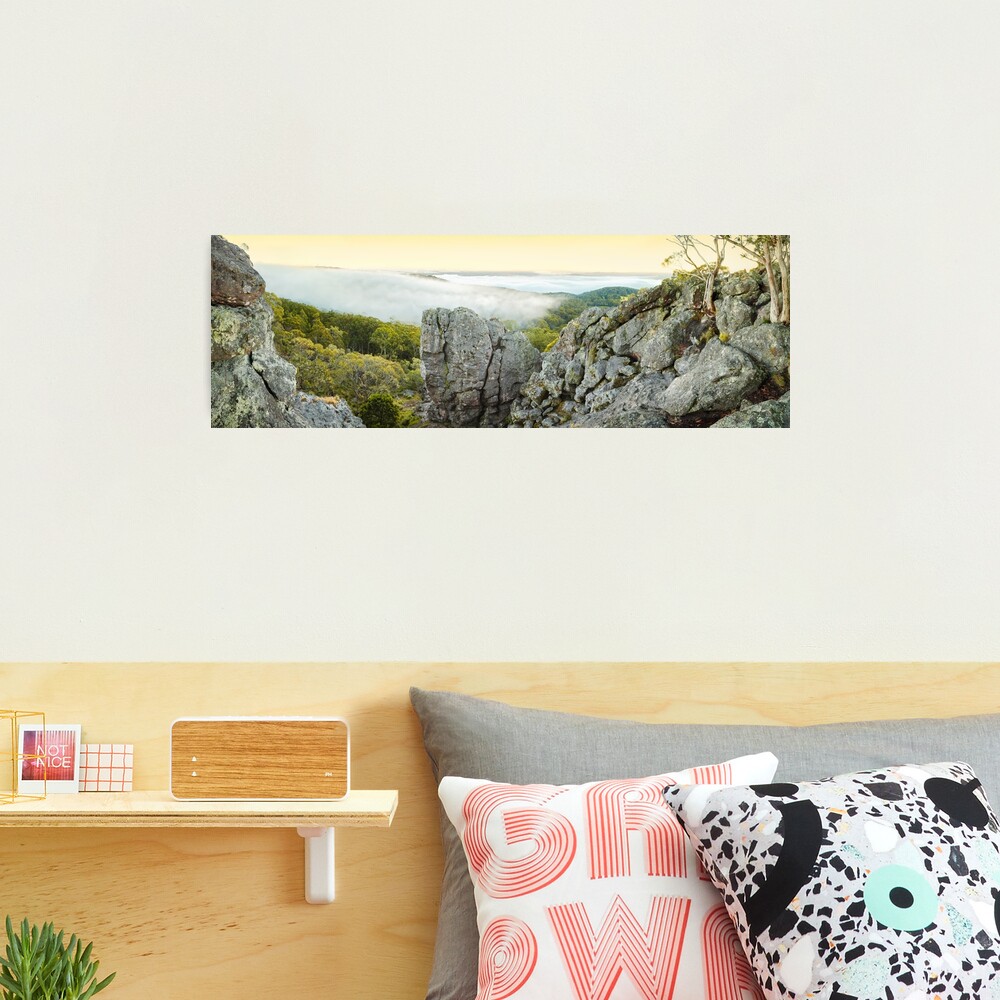 Mount Macedon Dawn, Victoria, Australia Photographic Print