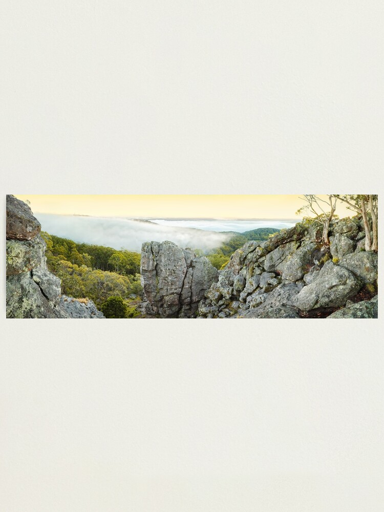 Alternate view of Mount Macedon Dawn, Victoria, Australia Photographic Print