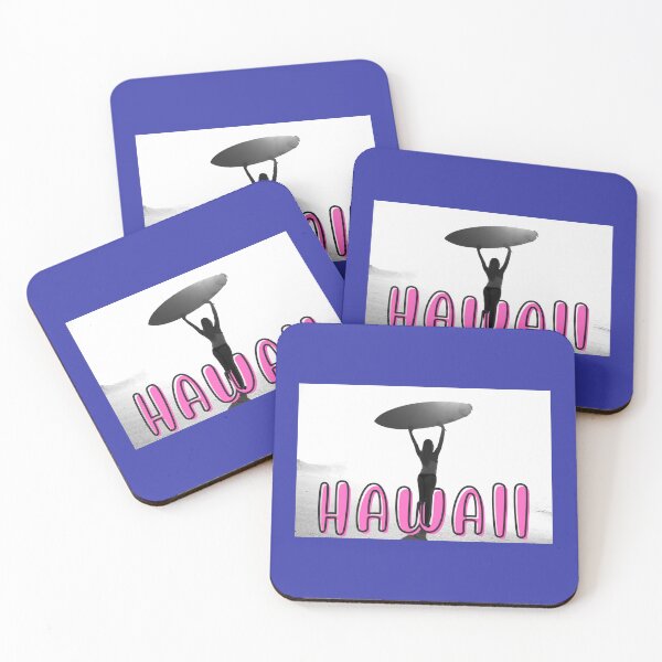 Item preview,    VINTAGE HAWAII SURFING LABEL designed and sold by starfishstuff.