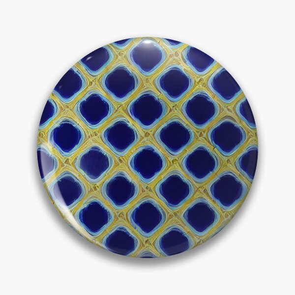 Item preview, Blue Gold Grid designed and sold by JerichoYork.