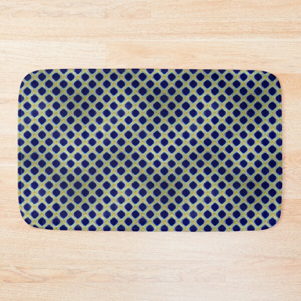 Item preview, Blue Gold Grid designed and sold by JerichoYork.