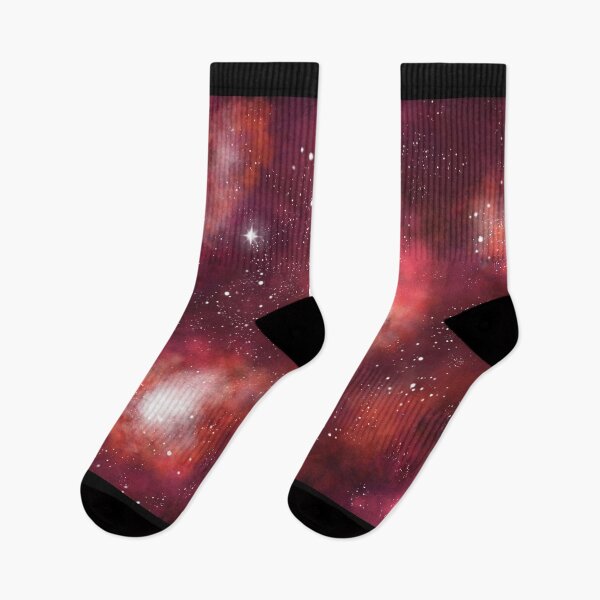 Item preview, Space galaxy milkyway crimson red designed and sold by Chaoticzarts.