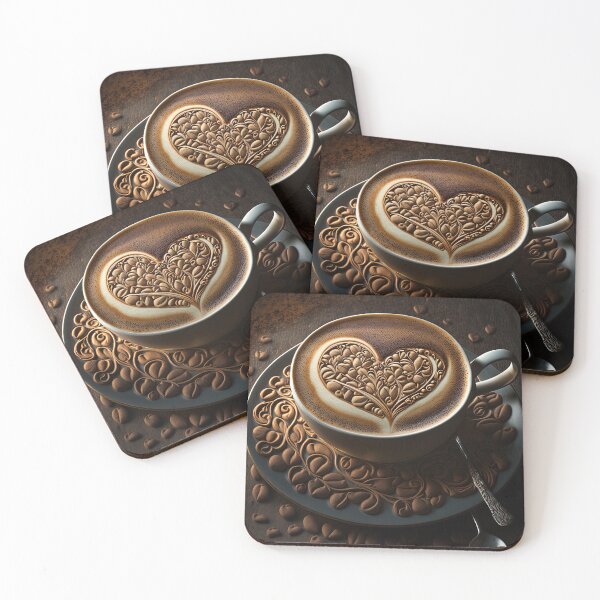Item preview, Coffee splash artwork - lighting and splash wallart, printart, canvas and poster 29 designed and sold by jetaiart.