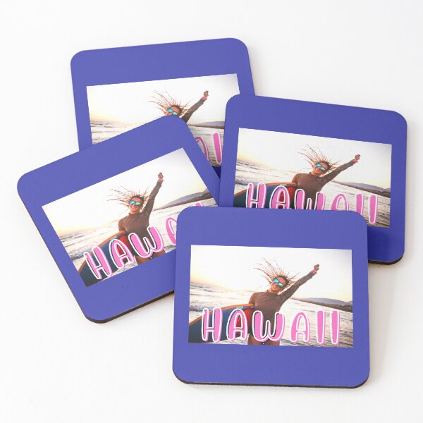 Item preview,    VINTAGE HAWAII SURFING LABEL designed and sold by starfishstuff.