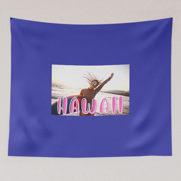 Item preview,    VINTAGE HAWAII SURFING LABEL designed and sold by starfishstuff.