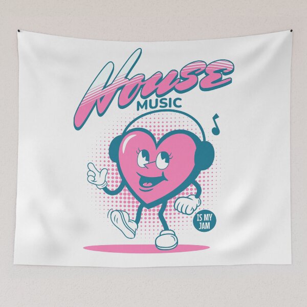 Item preview, HOUSE MUSIC - IS MY JAM designed and sold by Discothreadz.