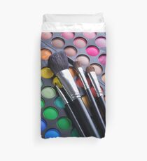 eye brush Duvet Cover
