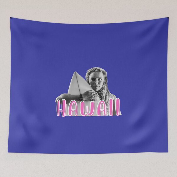 Item preview,    VINTAGE HAWAII SURFING LABEL designed and sold by starfishstuff.