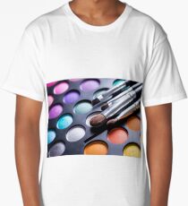 eye brush Long T-Shirt